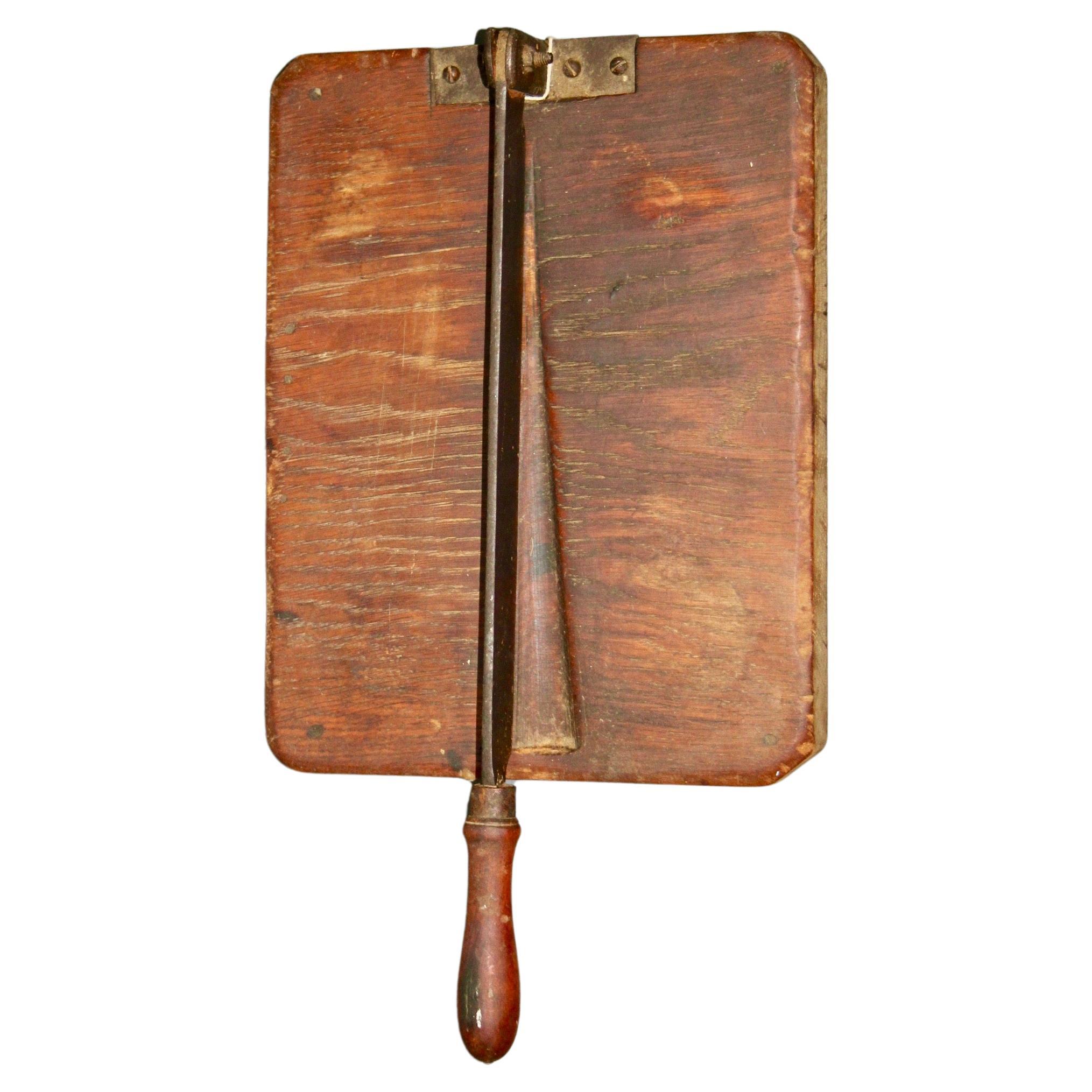 19th Century French Bread Board For Sale