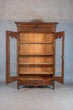 19th Century French Bridal Armoire
