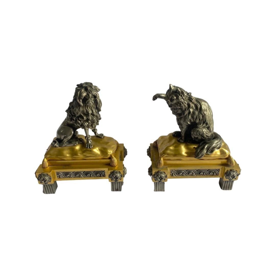 19th Century French Bronze Animal Figures In Excellent Condition In Los Angeles, CA