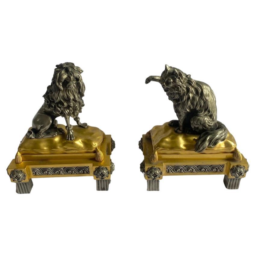19th Century French Bronze Animal Figures