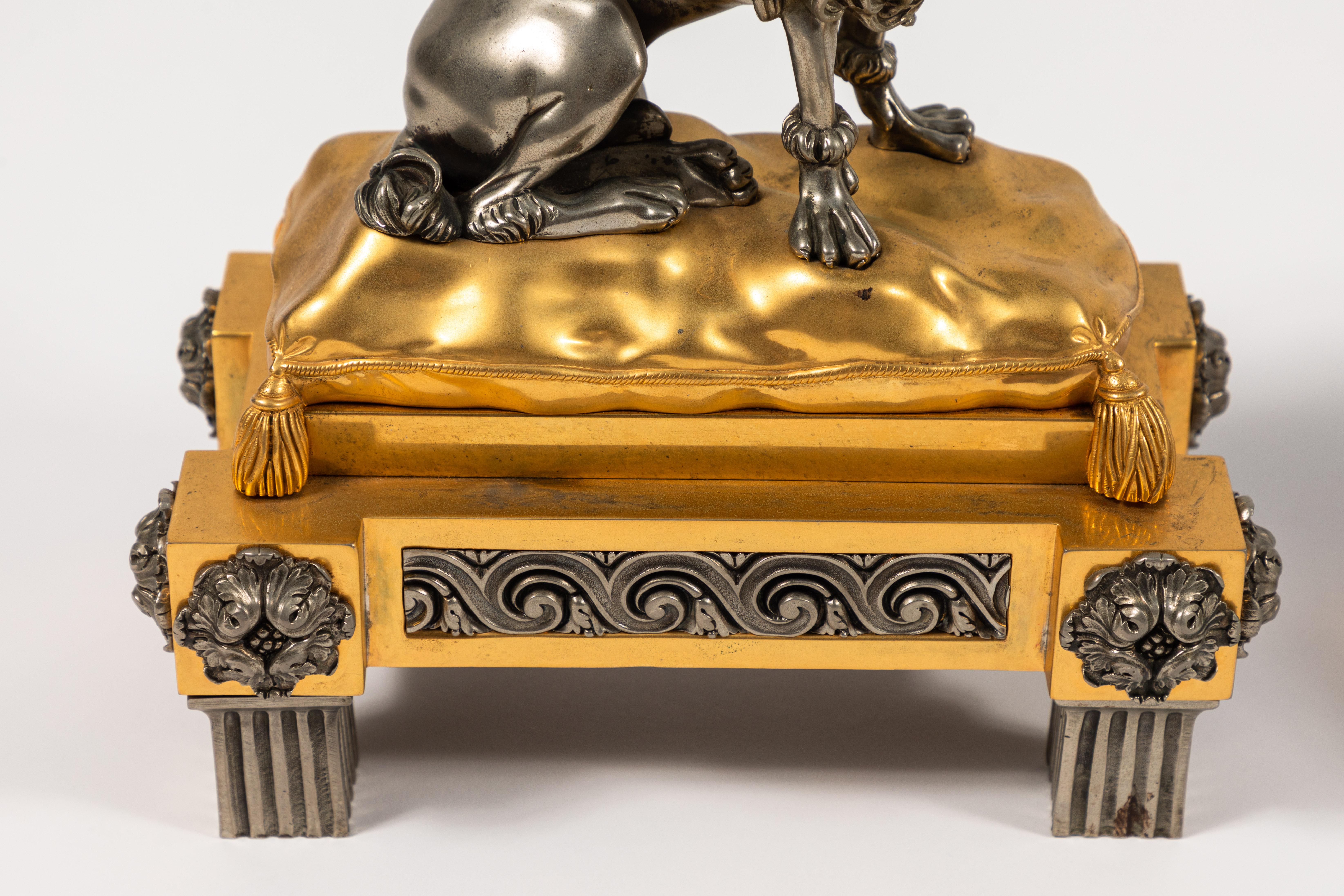Französische Tierskulpturen aus Bronze des 19. Jahrhunderts (Neoklassisch) im Angebot