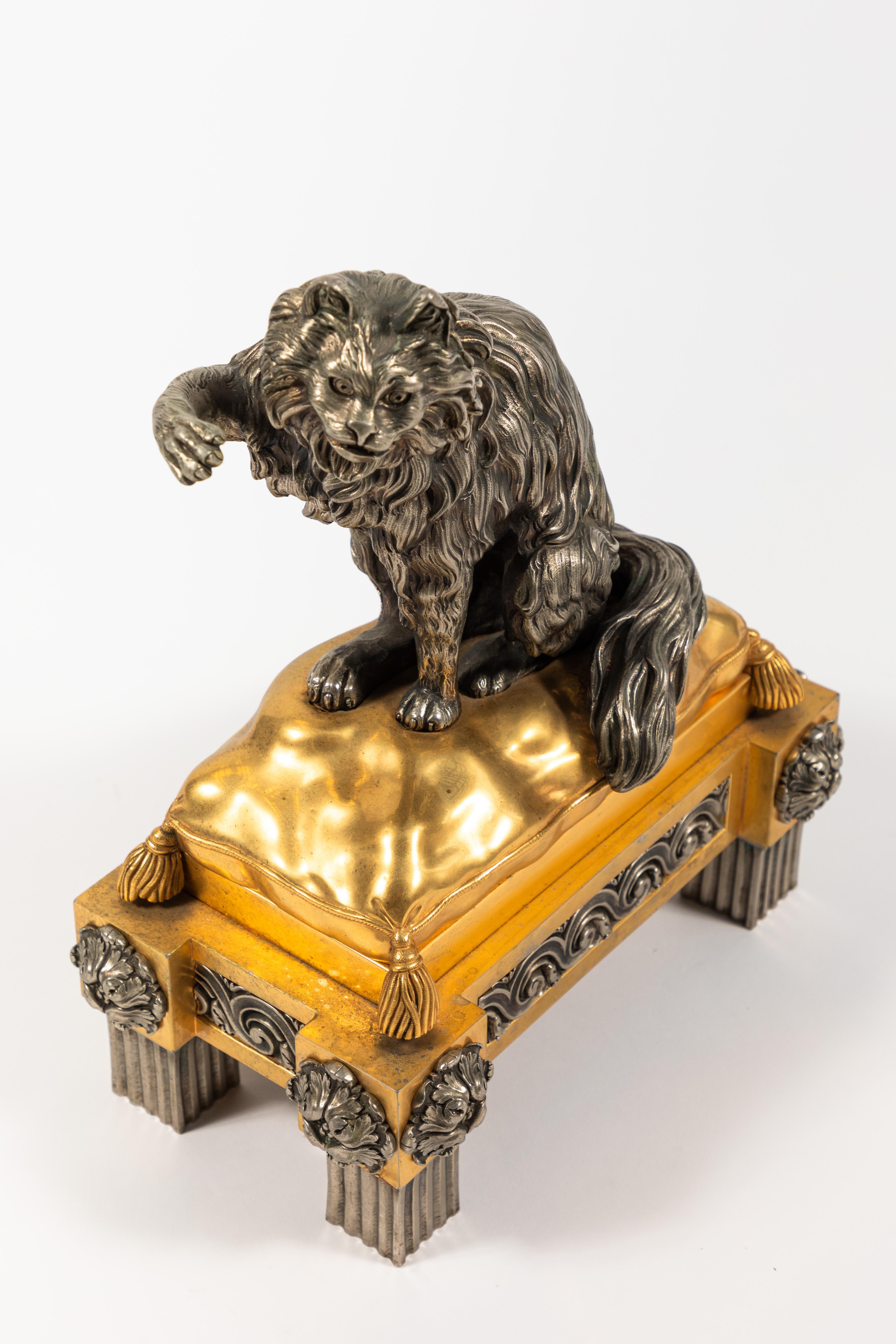 19th Century French Bronze Animal Sculptures For Sale 2