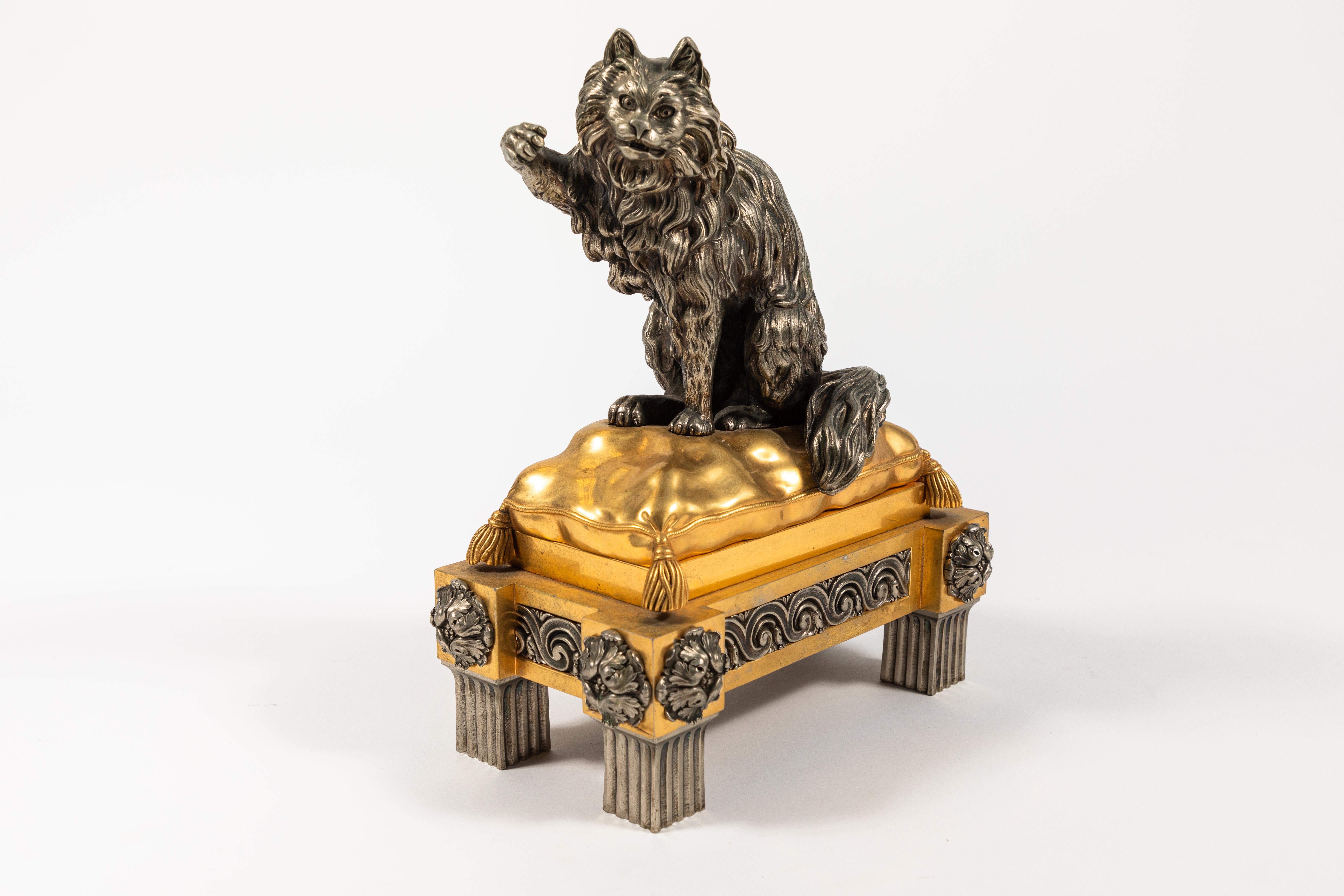 19th Century French Bronze Animal Sculptures For Sale 3