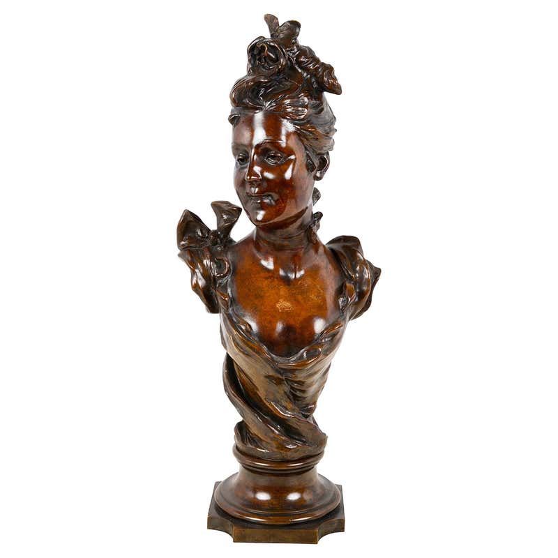 Émile-Louis Picault, a French Orientalist Bronze of Queen Esther For ...