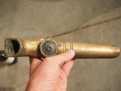 19th Century French Bronze Fountain or Barrel Spout