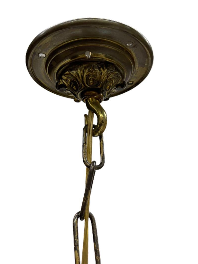 19th Century French Bronze Gilt Lantern For Sale 9
