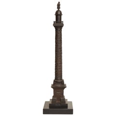 19th Century French, Bronze, Grand Tour Place Vendome Column