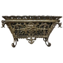 19th Century French Bronze Jardiniere