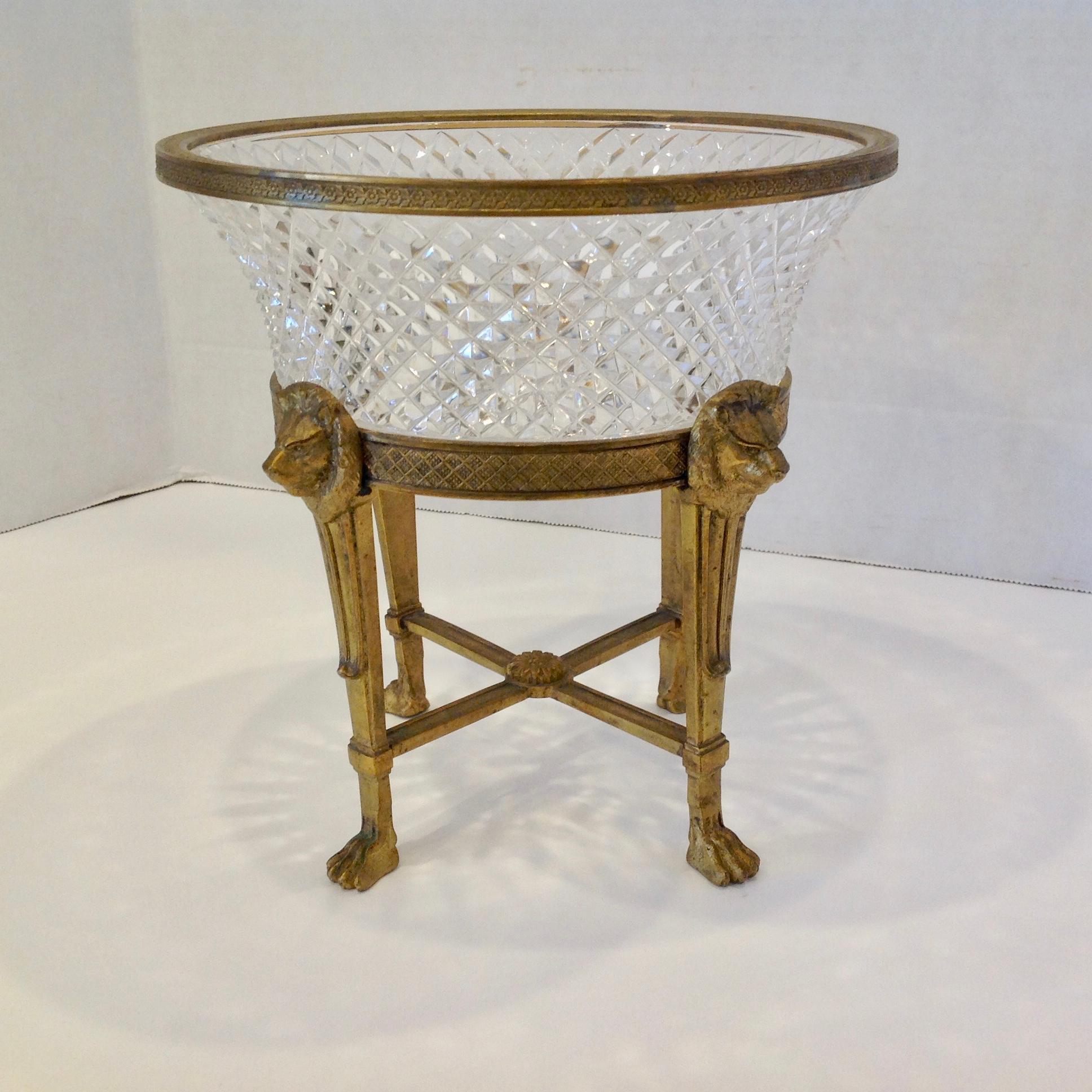 19th Century French Bronze Mounted Centerpiece In Good Condition In West Palm Beach, FL