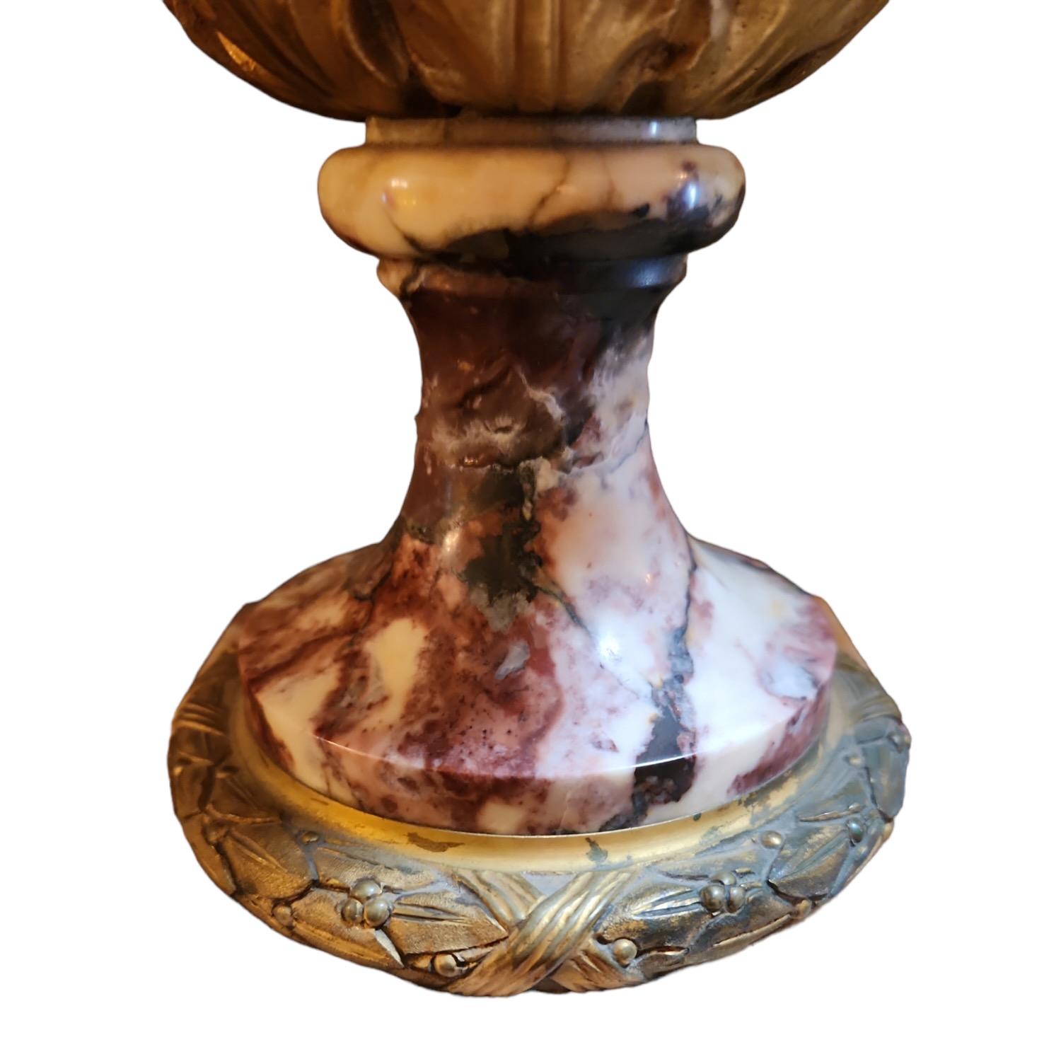 Französische Bronze-Urnen aus dem 19. (Neoklassisch) im Angebot
