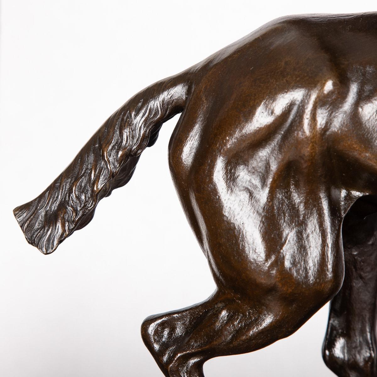 19th Century French Bronze Of A Polo Player, Joseph Cuvelier, c.1870 For Sale 10