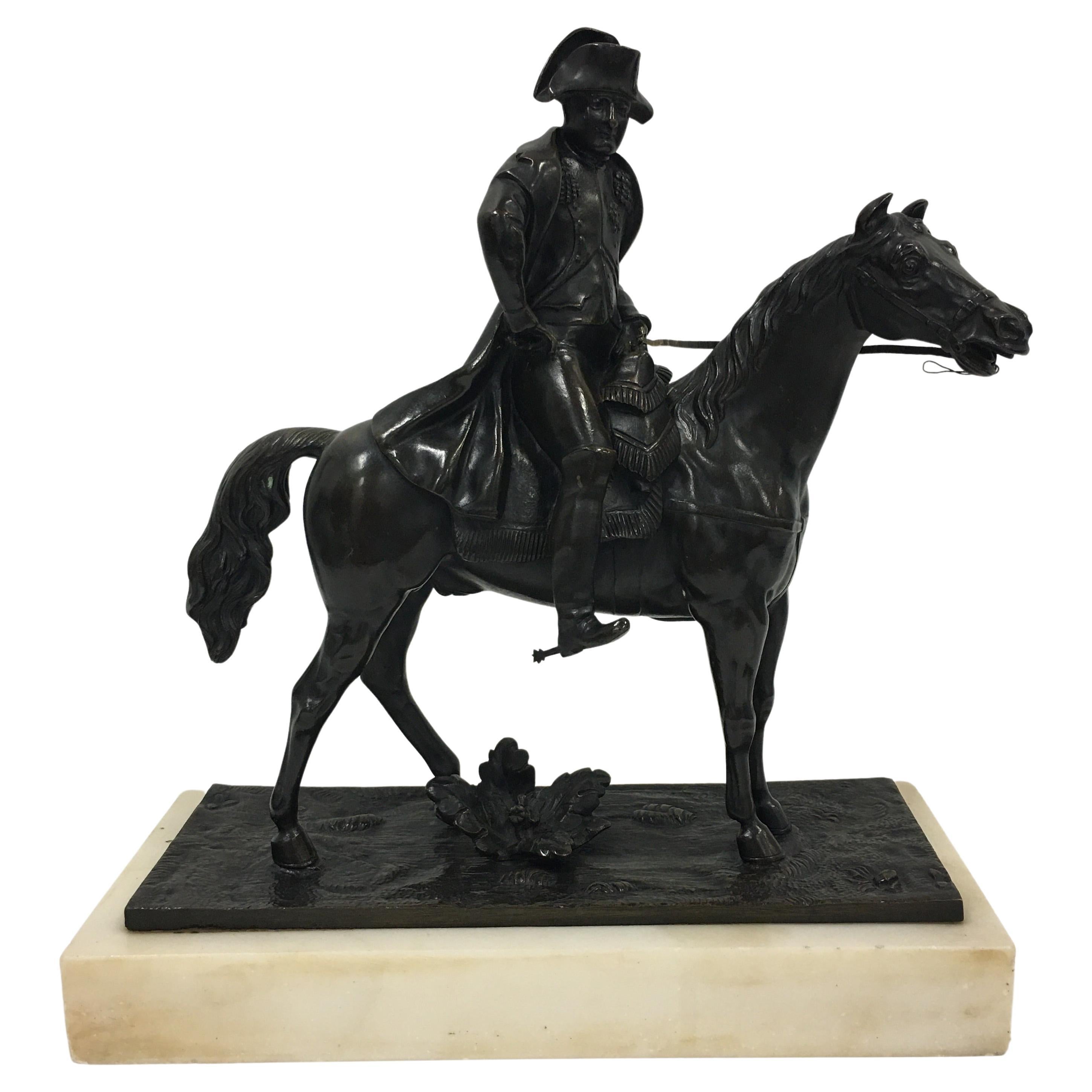 19th. Century French Bronze of Napoleon Bonaparte, Signed : Garnier