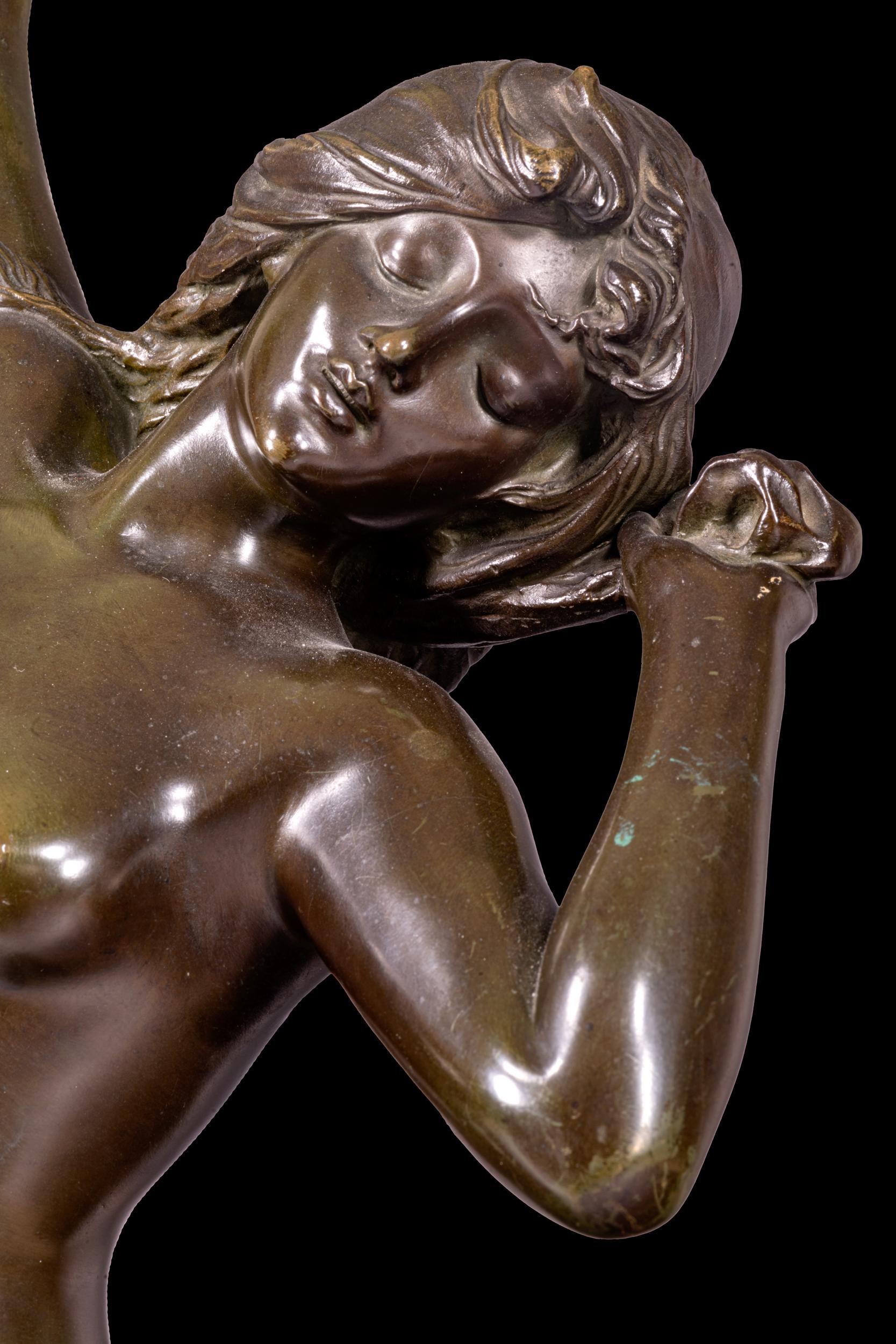 19th Century, French, Bronze Sculpture by Edouard Drouot 7