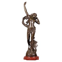 19th Century, French, Bronze Sculpture by Edouard Drouot