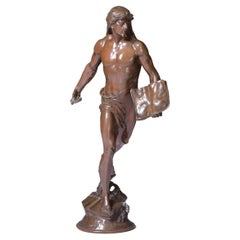 19th Century French Bronze Sculpture by Sculptor E. Picault