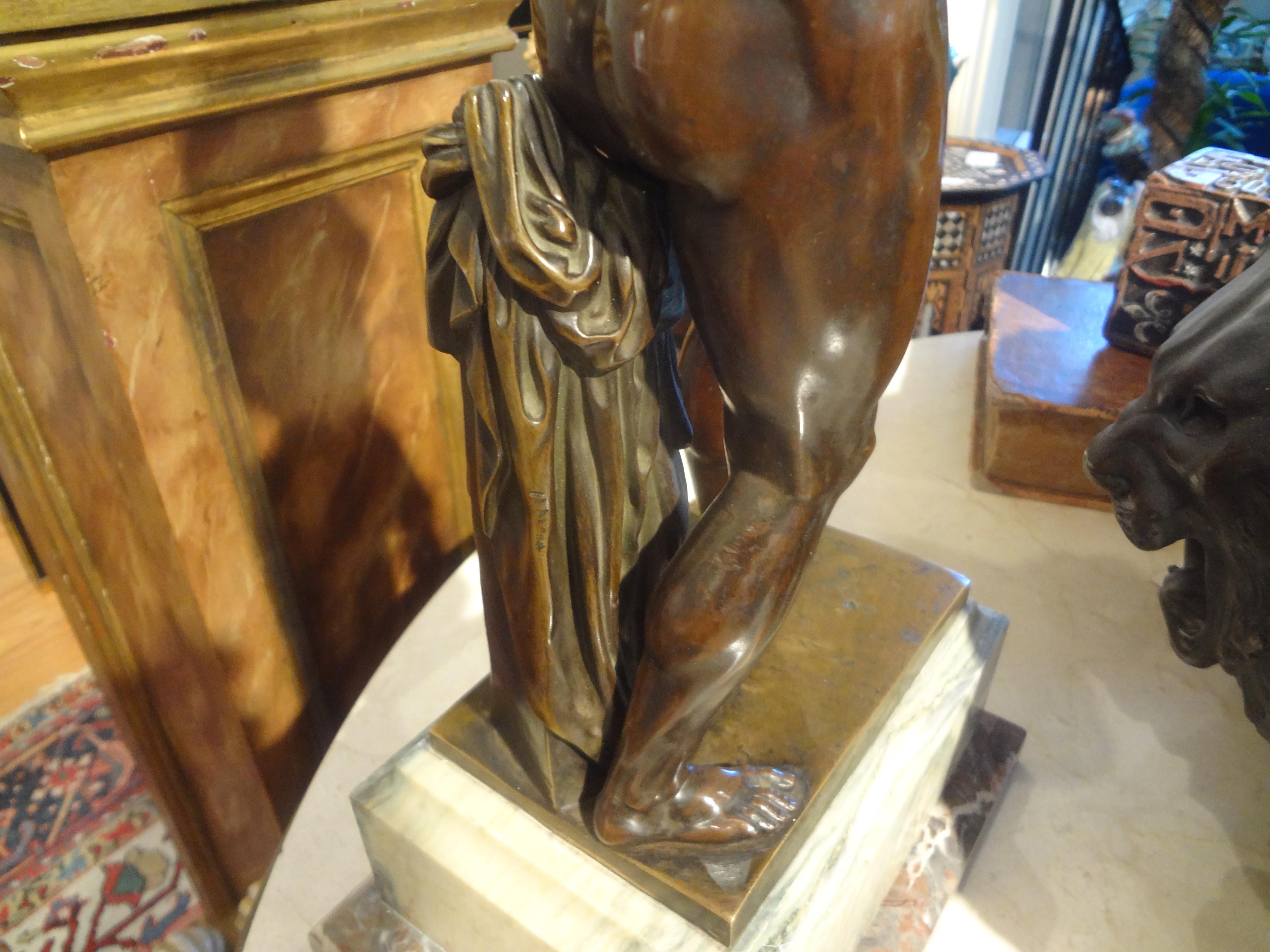 Sculpture française du XIXe siècle en bronze en vente 5
