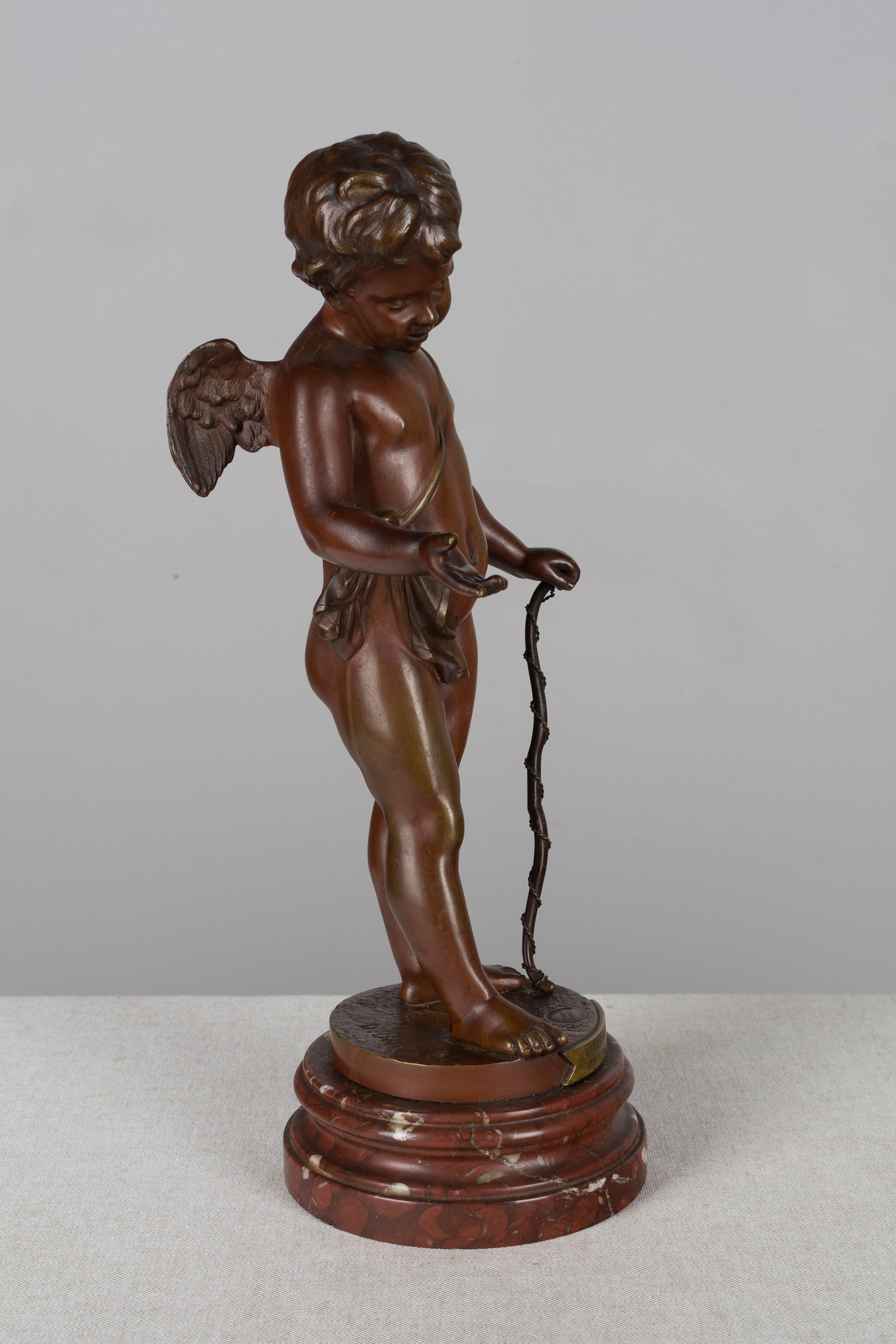 Patinated 19th Century French Bronze Sculpture