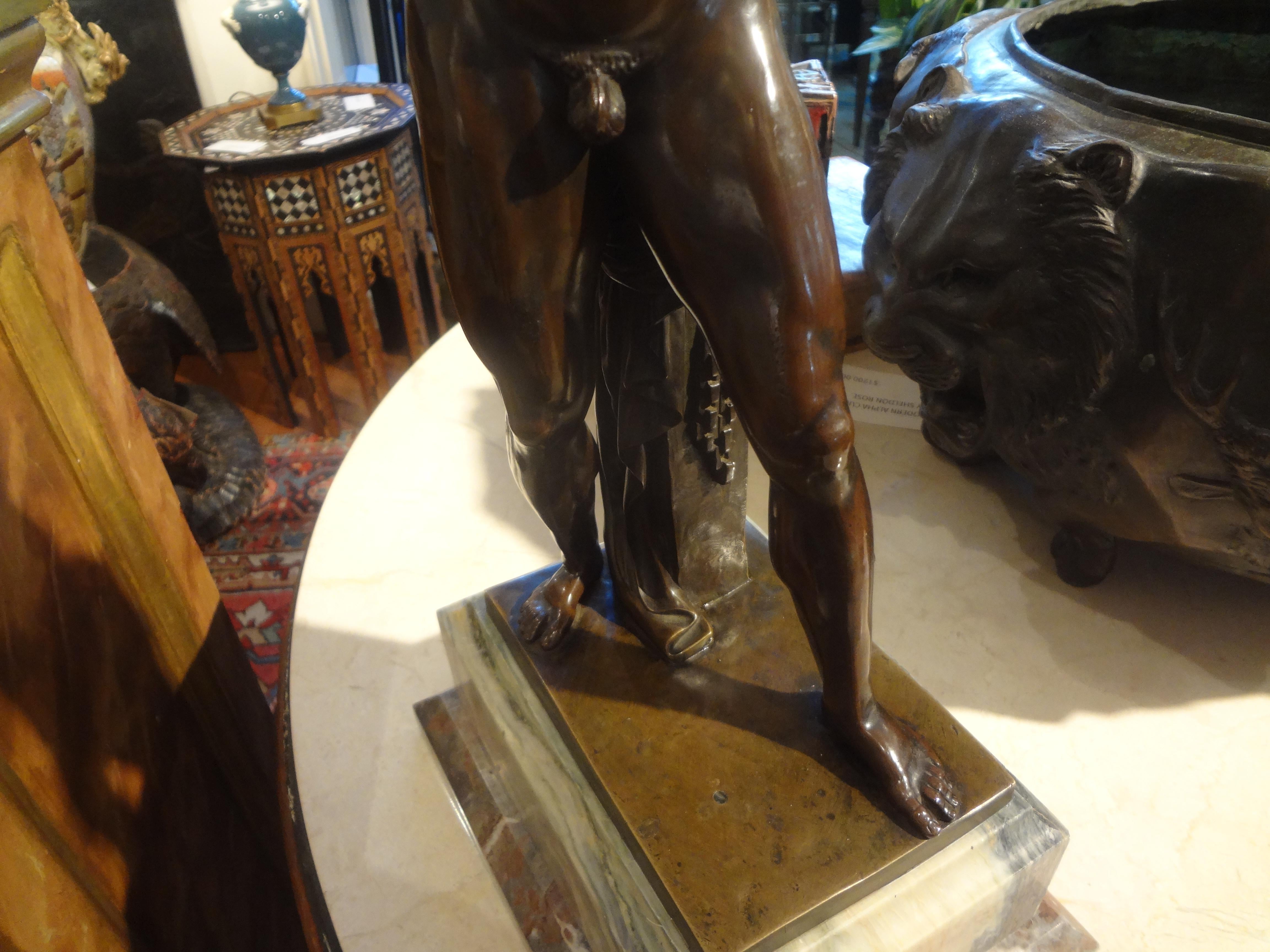 19th Century French Bronze Sculpture In Good Condition For Sale In Houston, TX