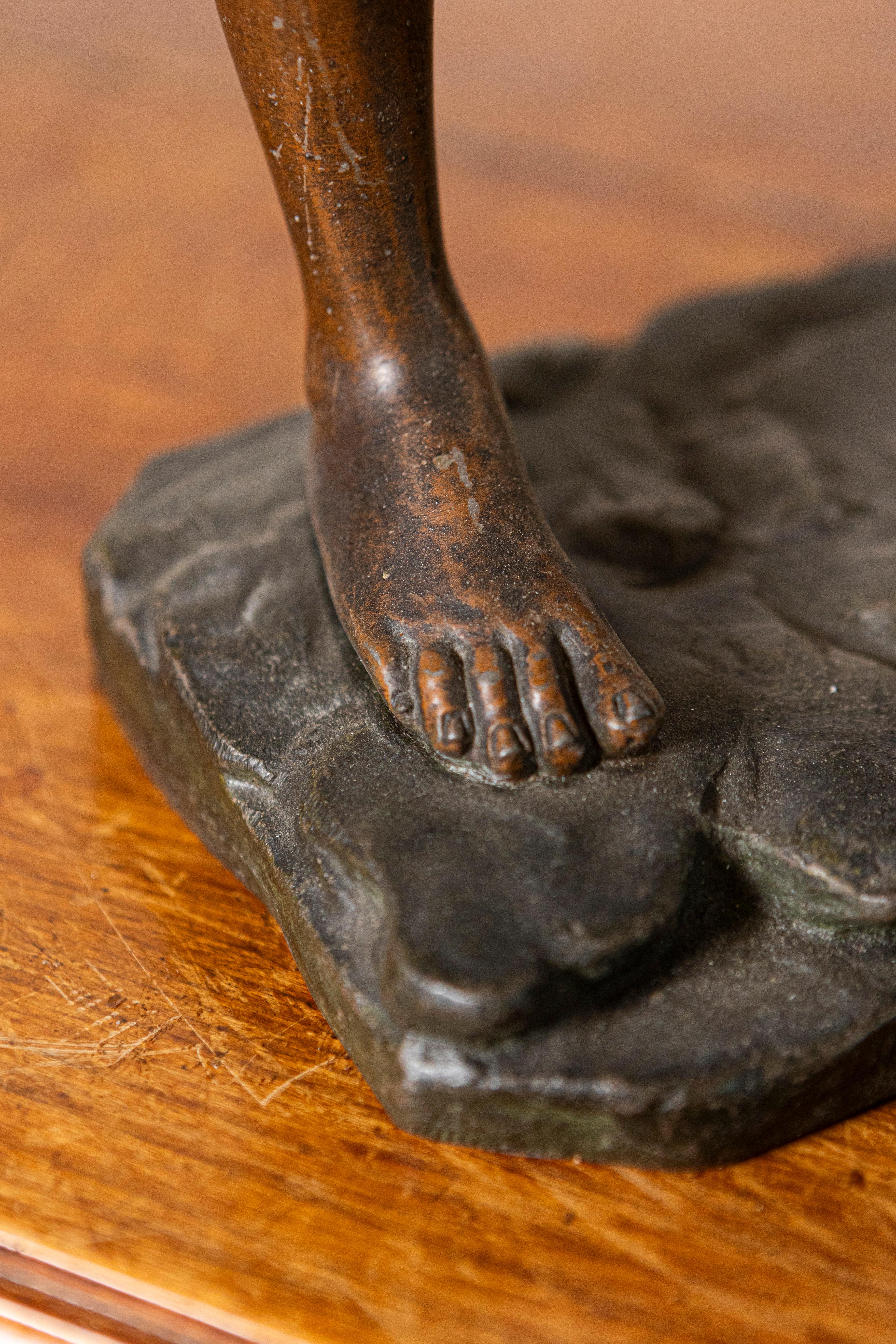 Metallo Scultura in bronzo francese del XIX secolo in vendita