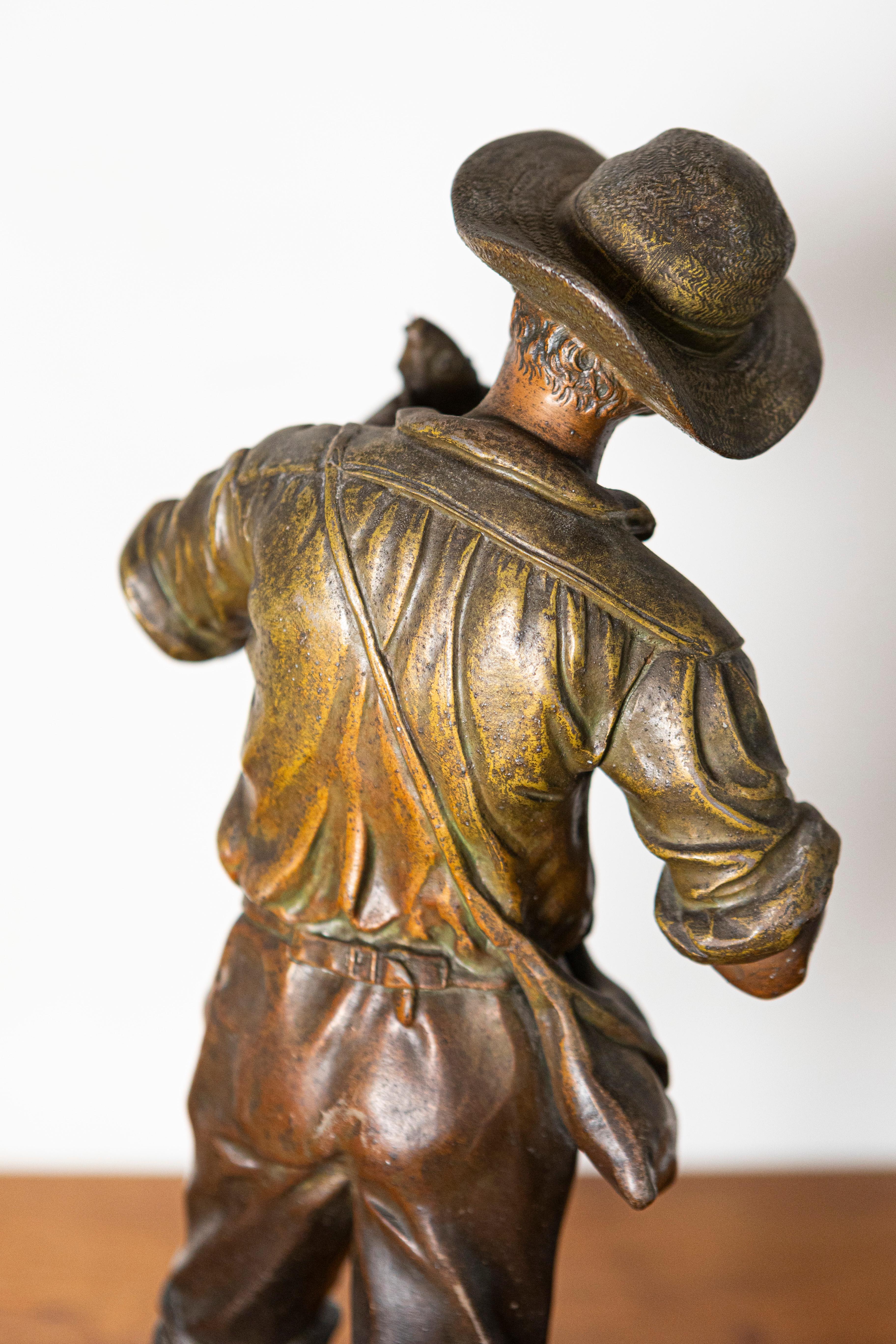 Scultura in bronzo francese del XIX secolo in vendita 1