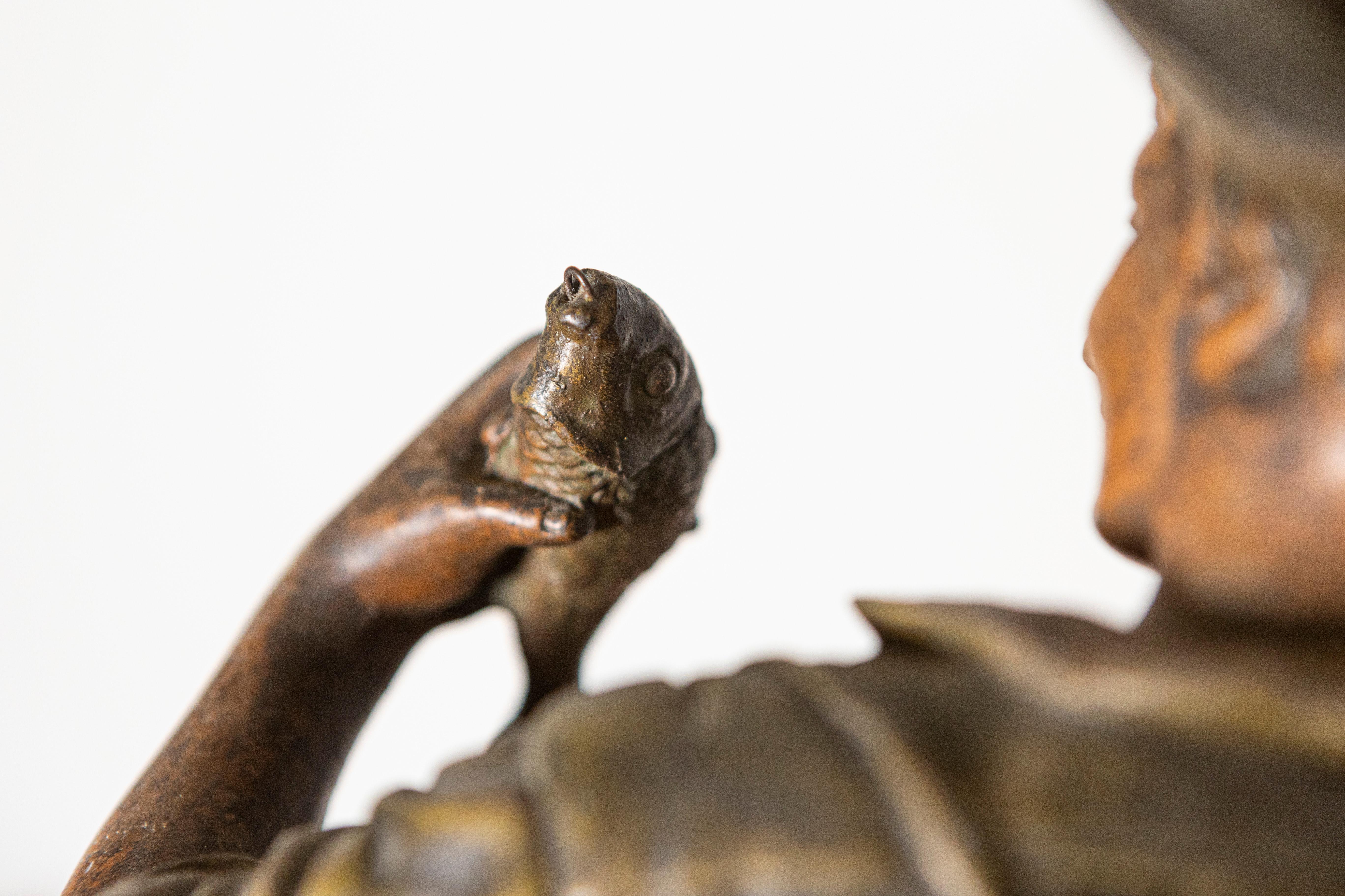 Scultura in bronzo francese del XIX secolo in vendita 2