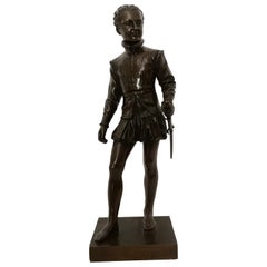 19th Century French Bronze Sculputre of Child Henri IV