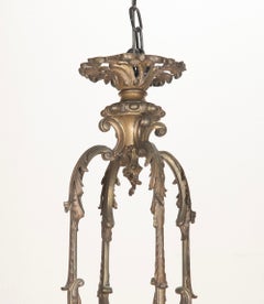 19th Century French Bronze Sixteen Light Candle Chandelier