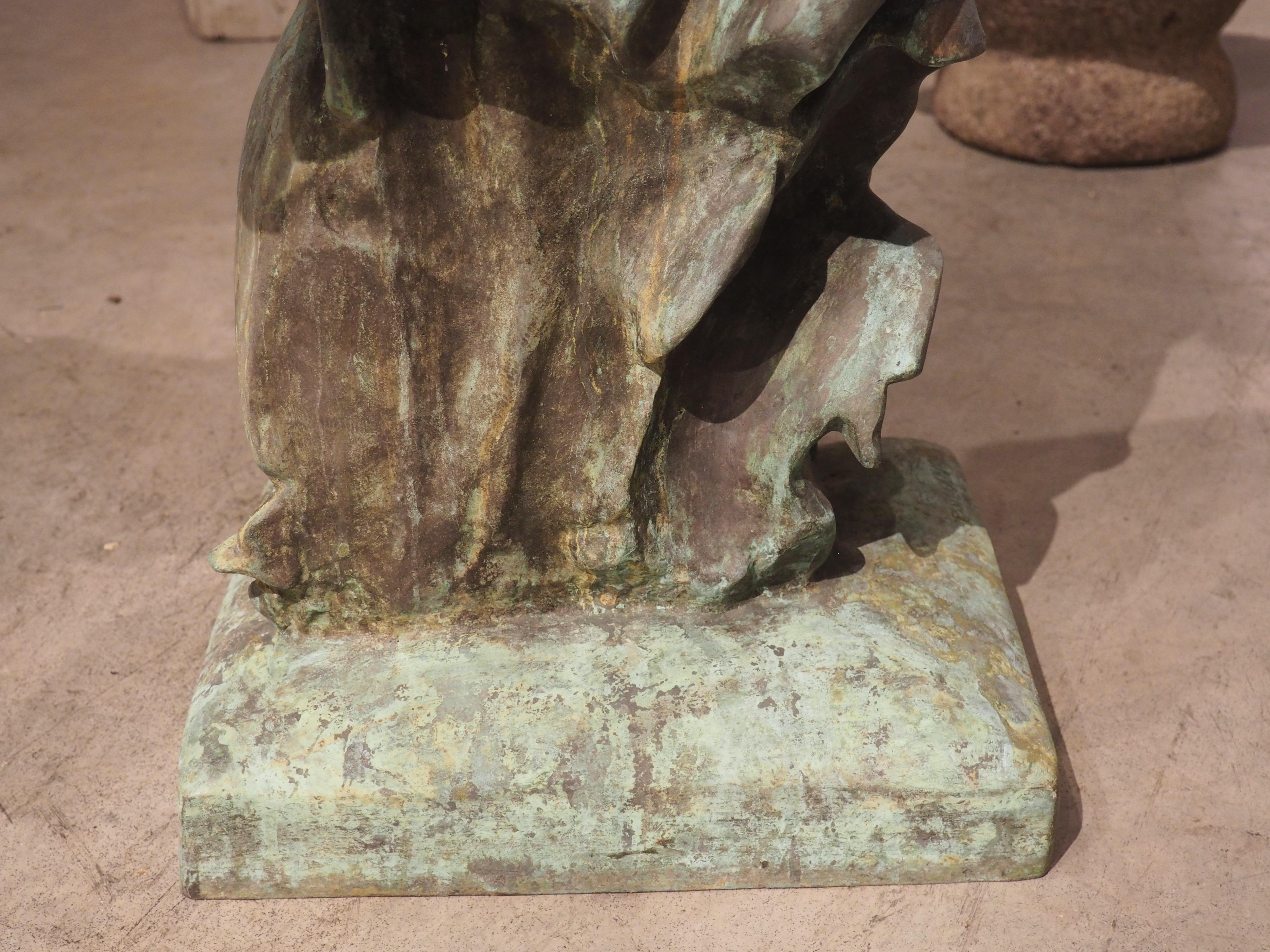 19th Century French Bronze Statue, La Victoire de Samothrace 3