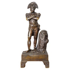 19th Century French Bronze Statuette of Napoleon Bonaparte