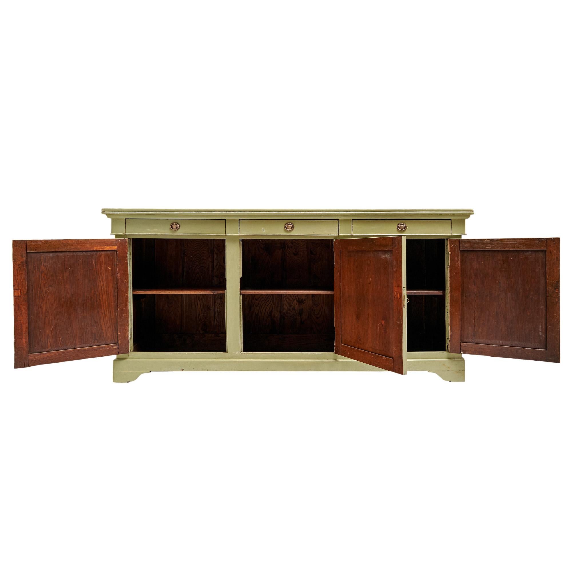 Wood 19th Century French Buffet For Sale