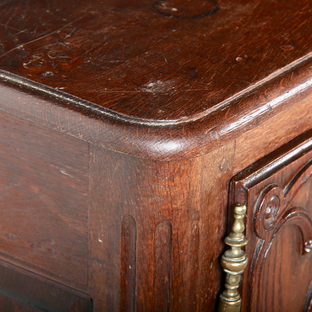 Carved 19th Century French Buffet or Open Dresser