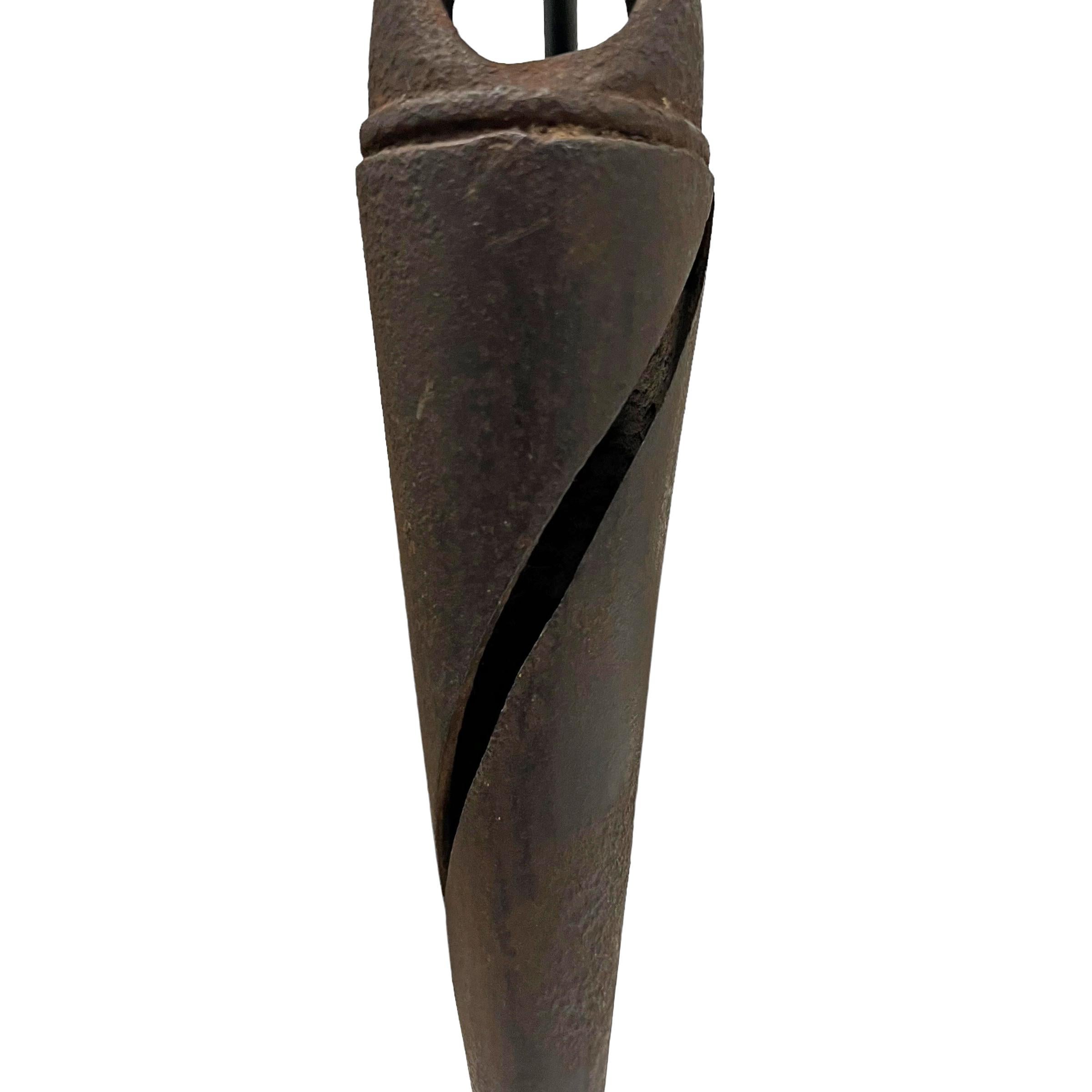 19th Century French Bung Borer on Custom Mount 3