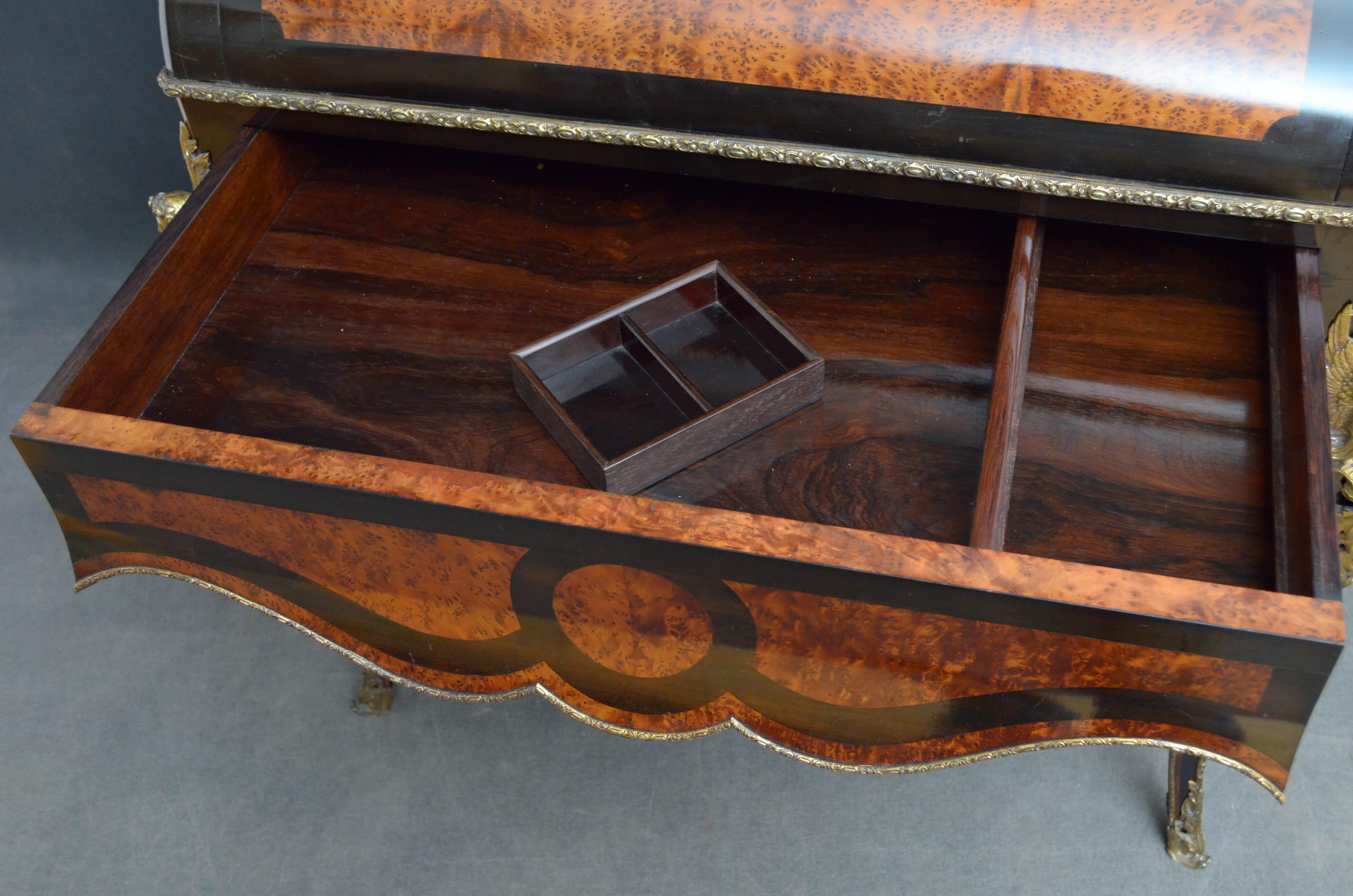 19th Century French Bureau de Dame Writing Desk 6