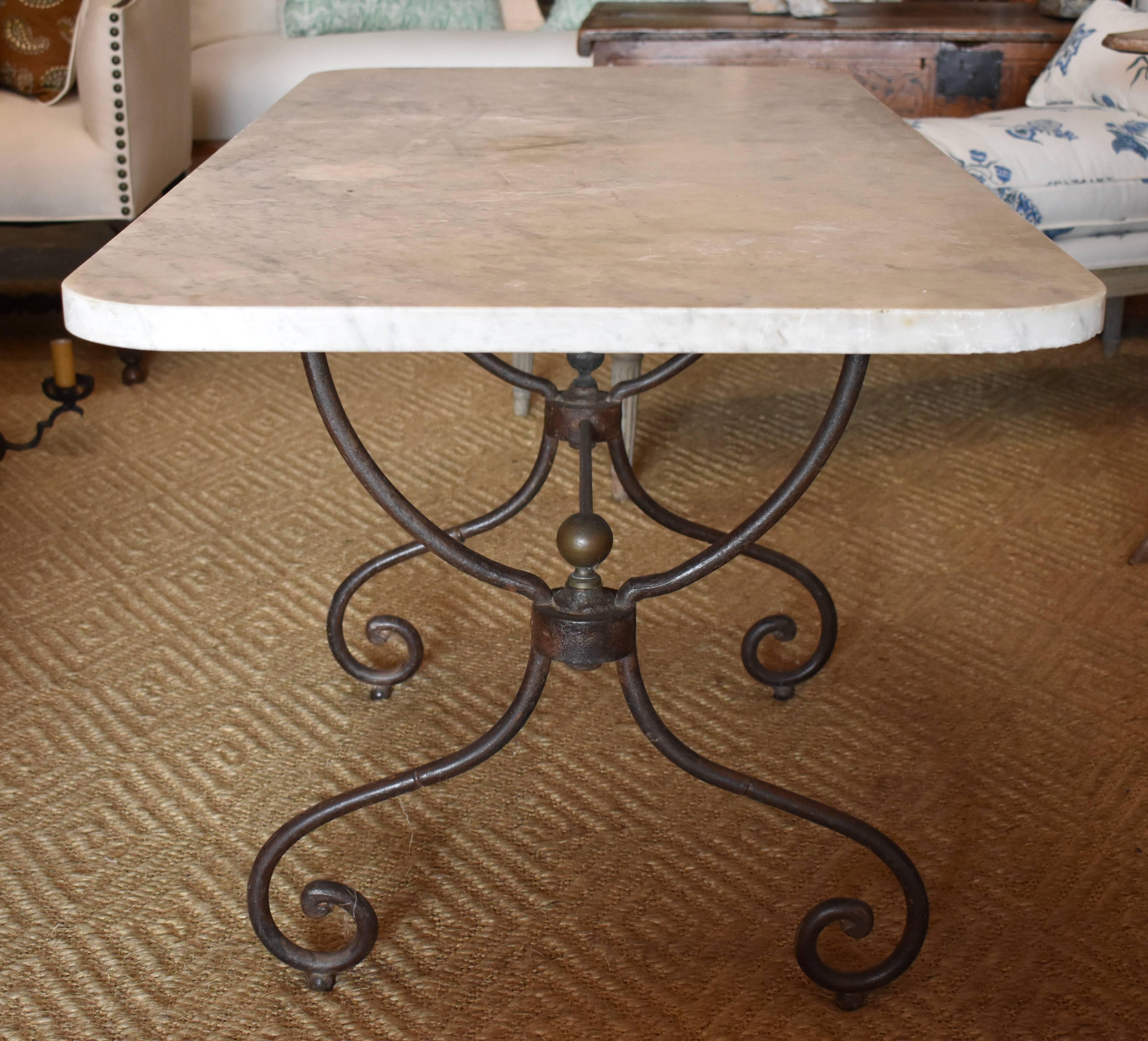 19th Century French Butcher Shop Table 6