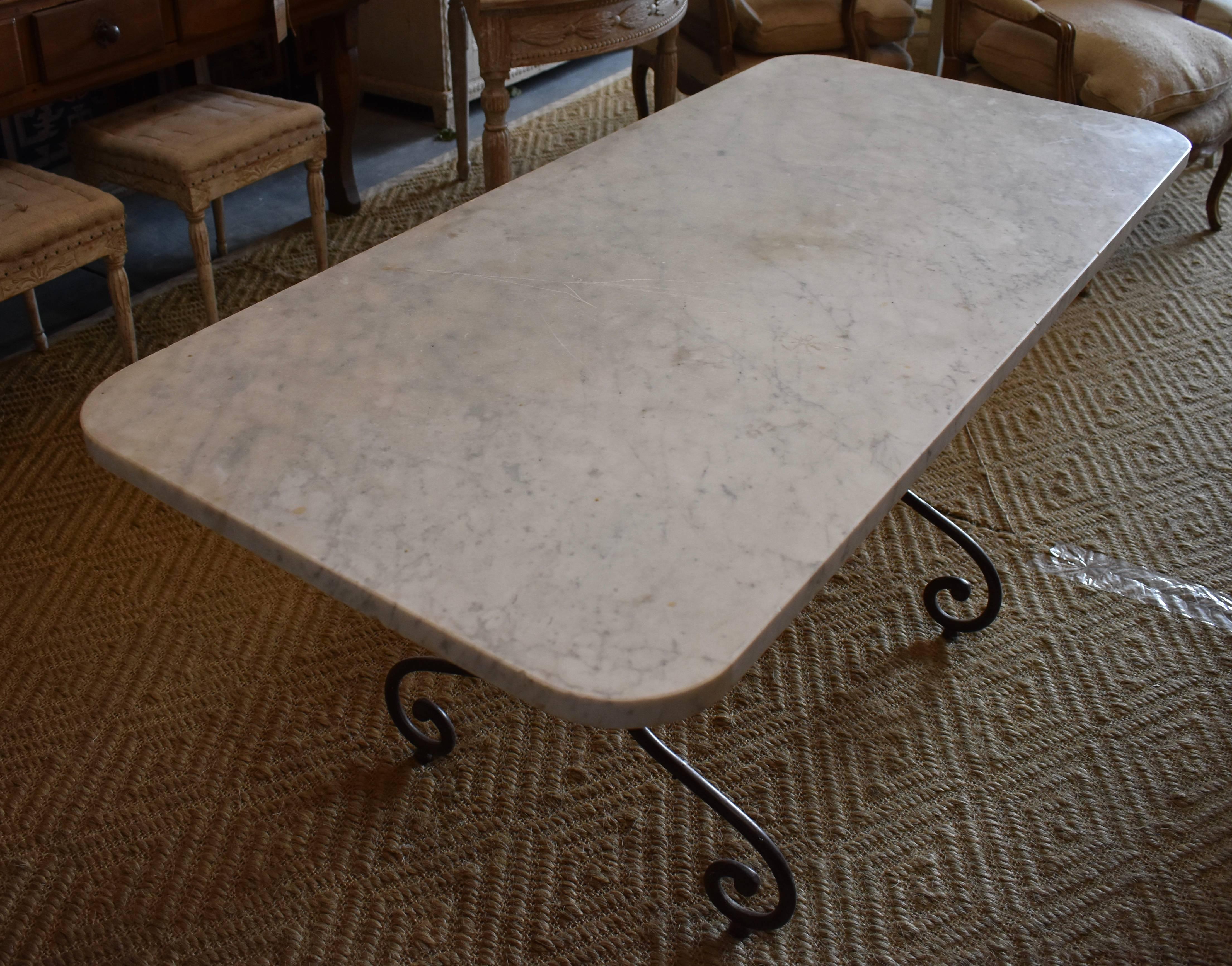 European 19th Century French Butcher Shop Table
