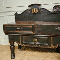 Bloque de carnicero francés del siglo XIX de Trussant & Cie