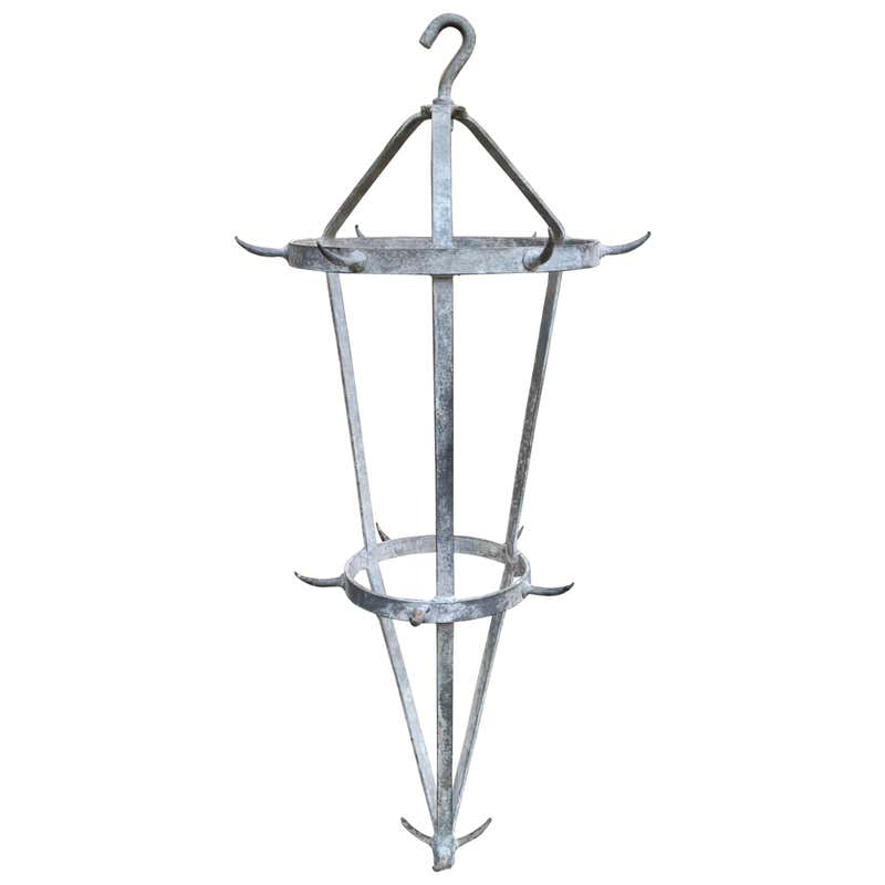 Antique Two-Tier Butcher Rack by Gus v. Brecht at 1stDibs