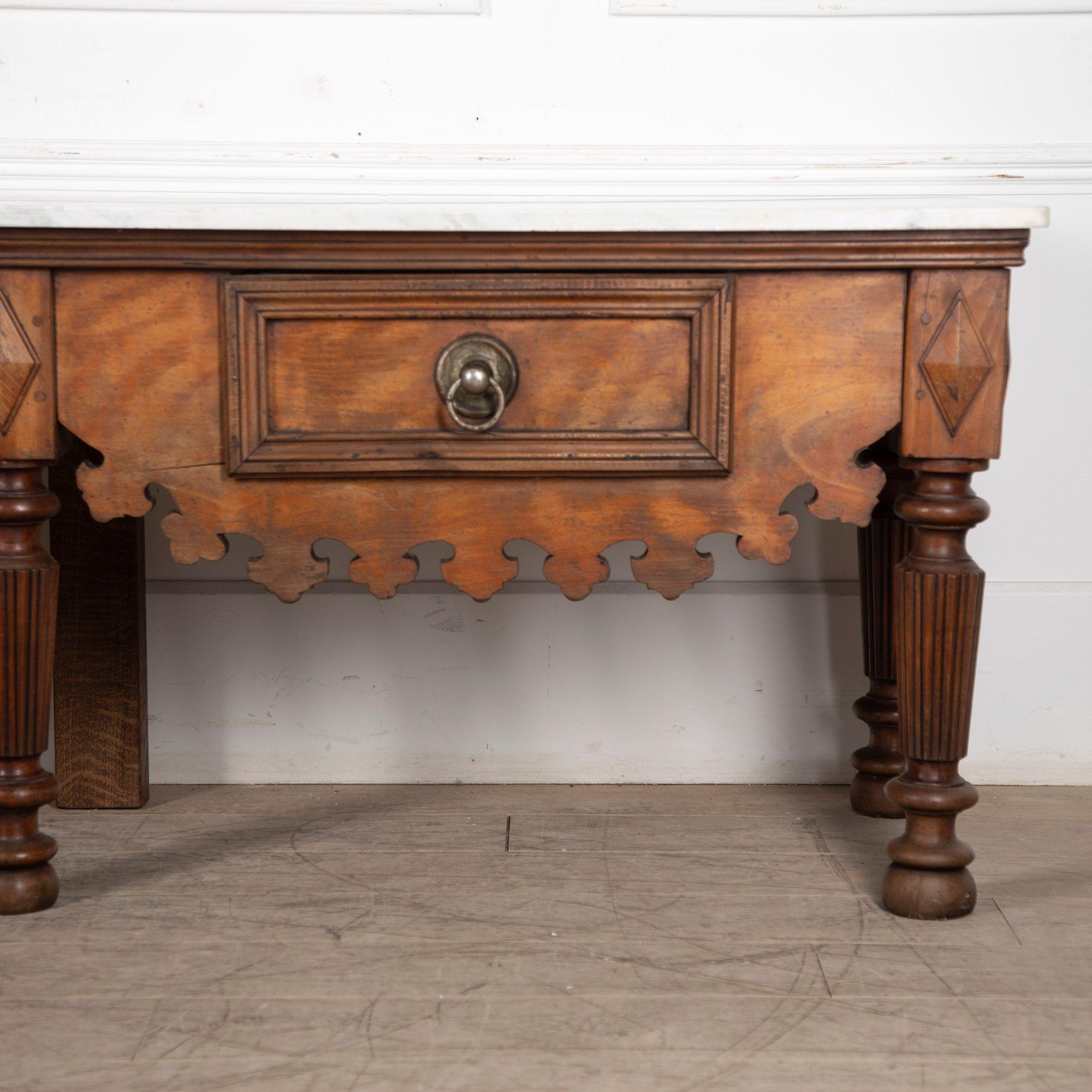 19th Century French Butchers Table 1