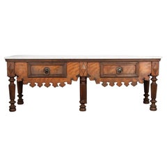 19th Century French Butchers Table