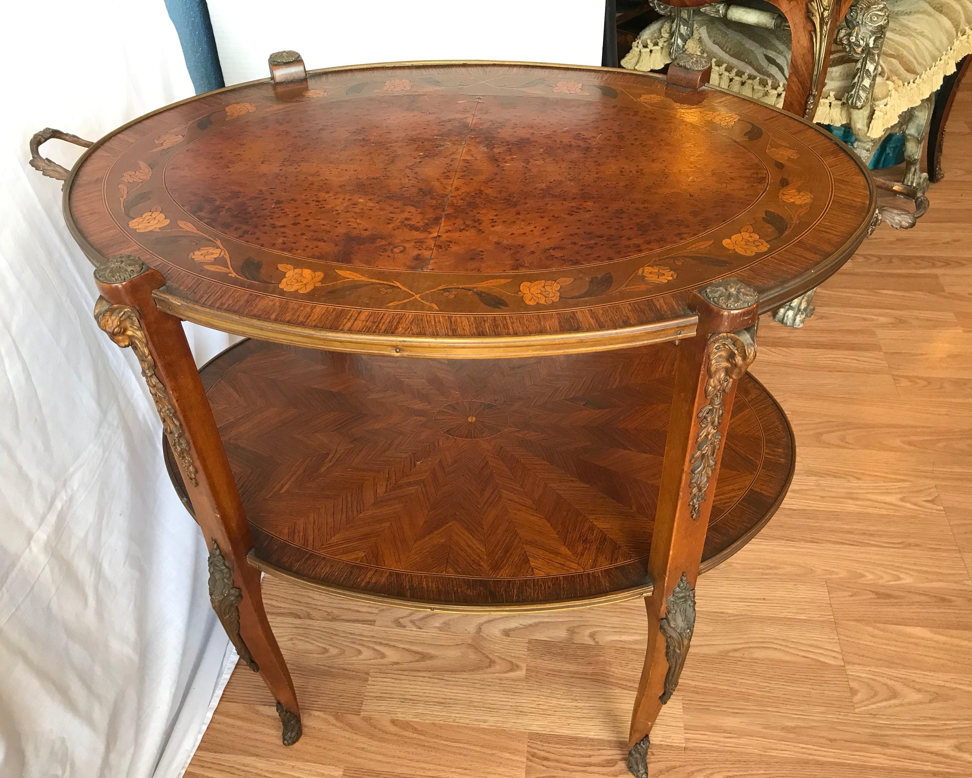 19th Century French Butler's Style Table For Sale 1