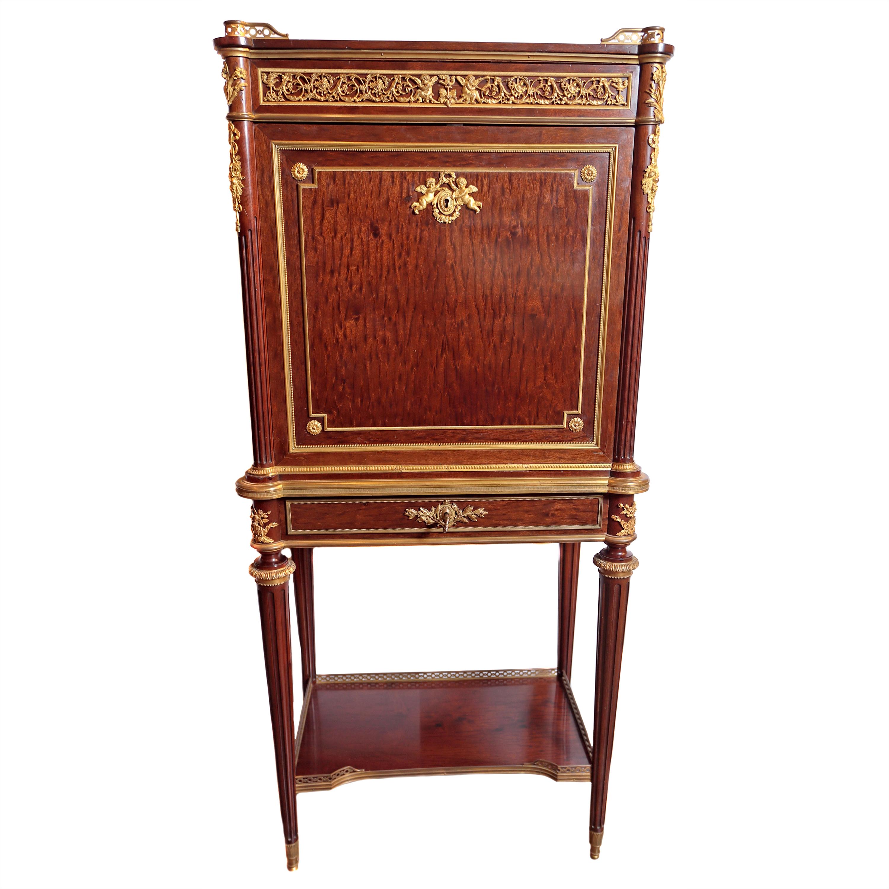 19th Century French Cabinet by Paul Sormani For Sale