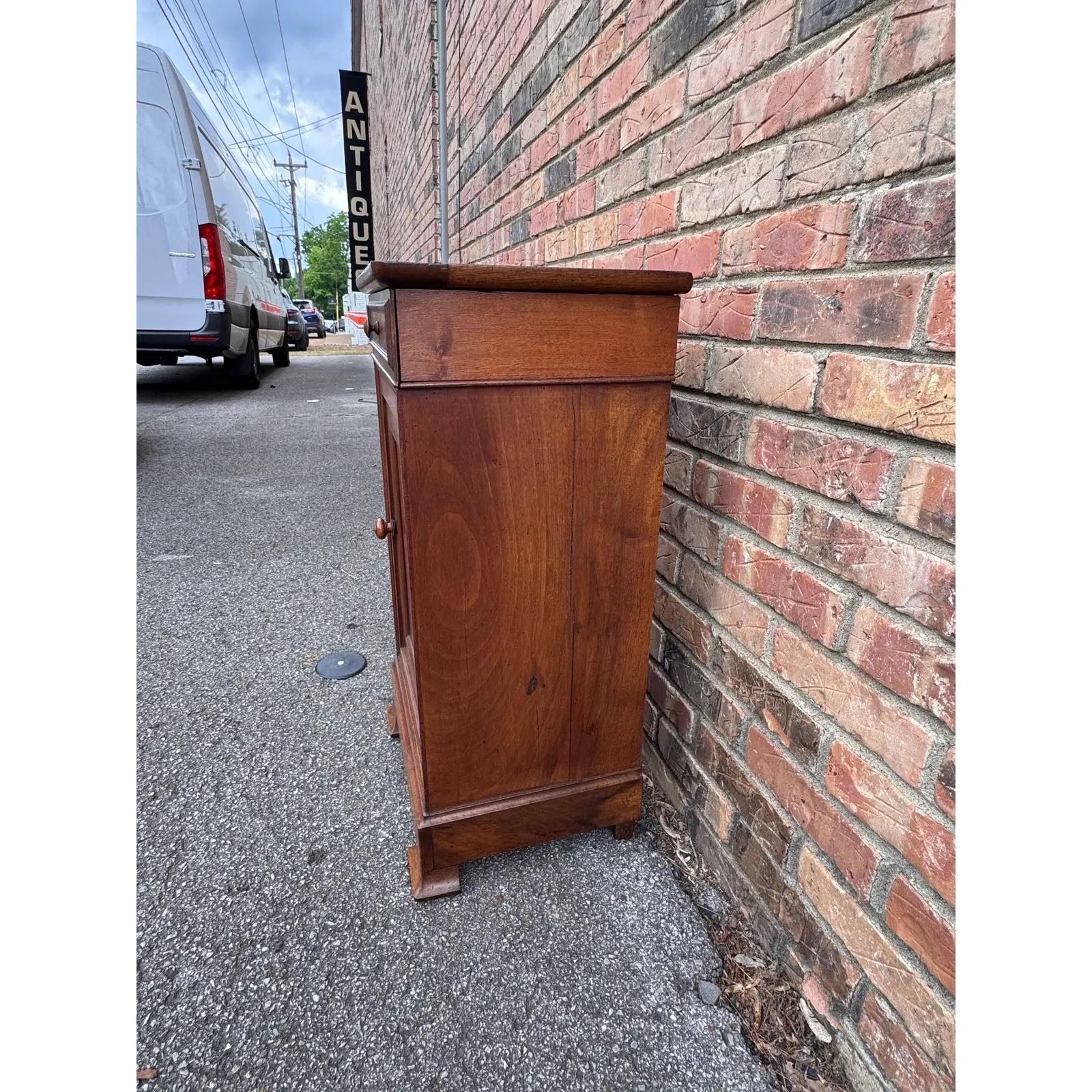 Late 19th Century 19th Century French Cabinet End Table For Sale