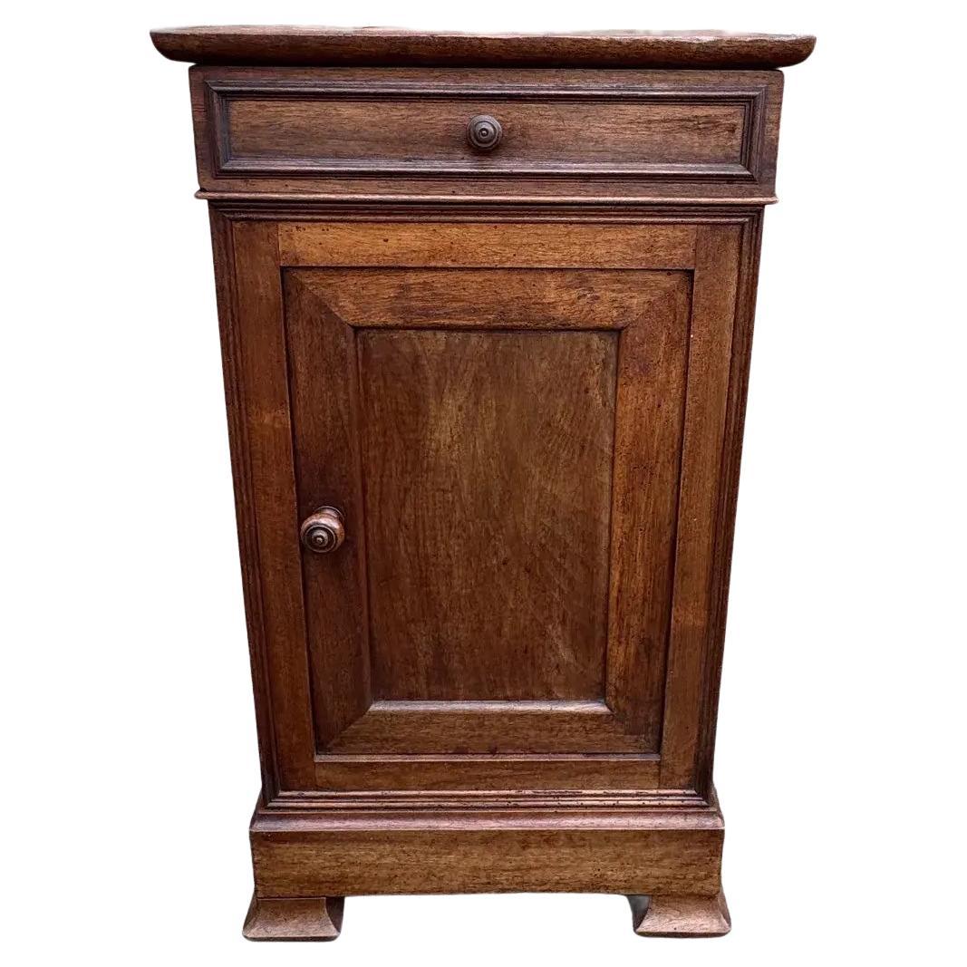 19th Century French Cabinet End Table For Sale