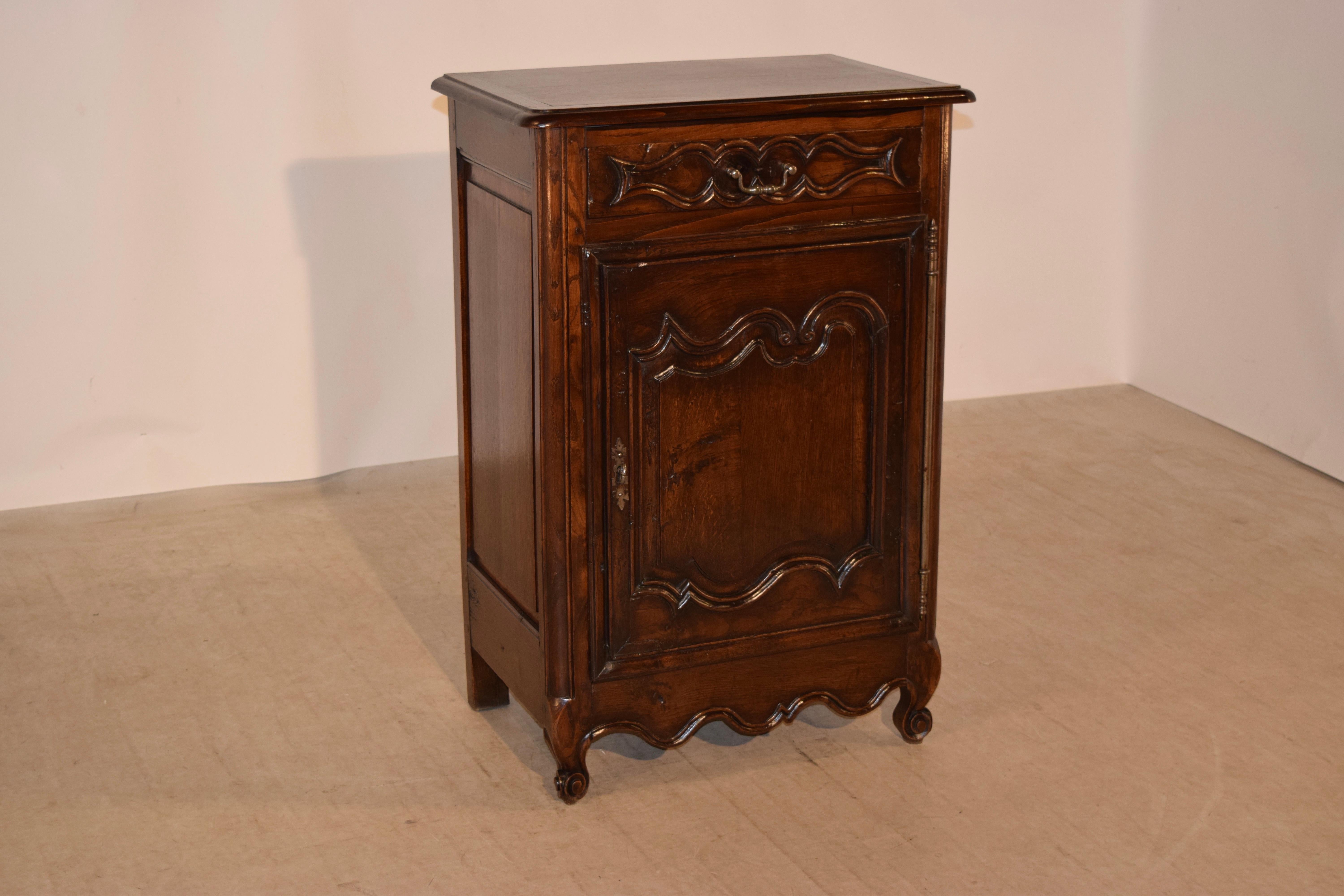 Hand-Carved 19th Century French Cabinet