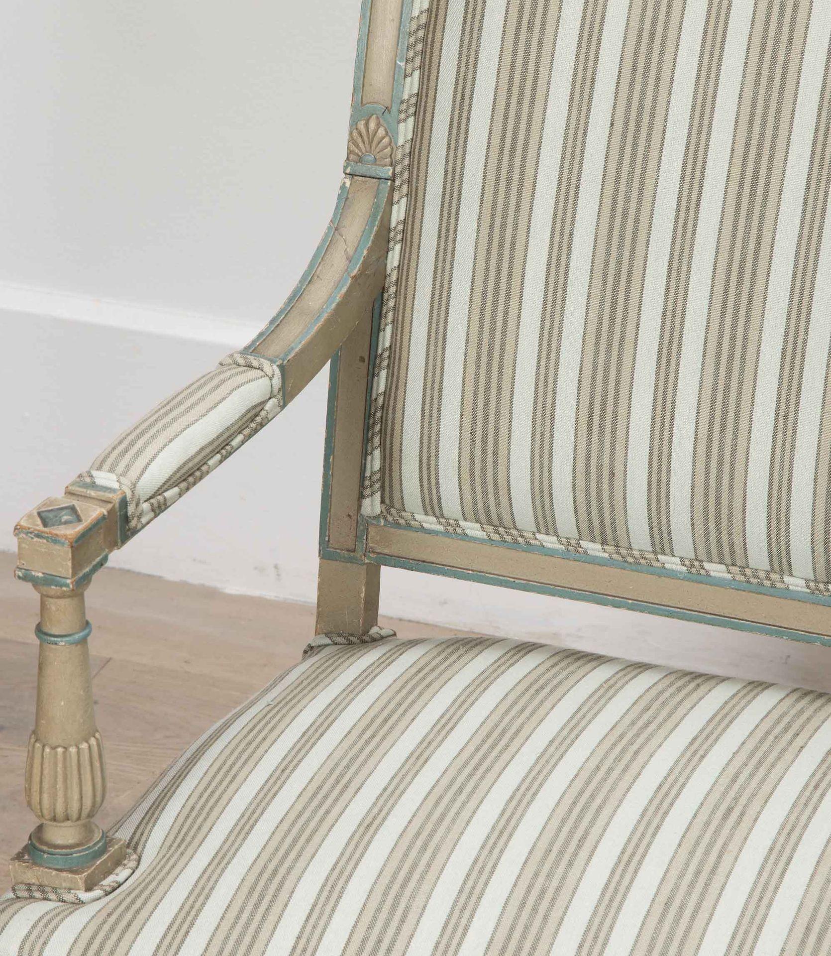 Lino Canape francese del 19° secolo in vendita