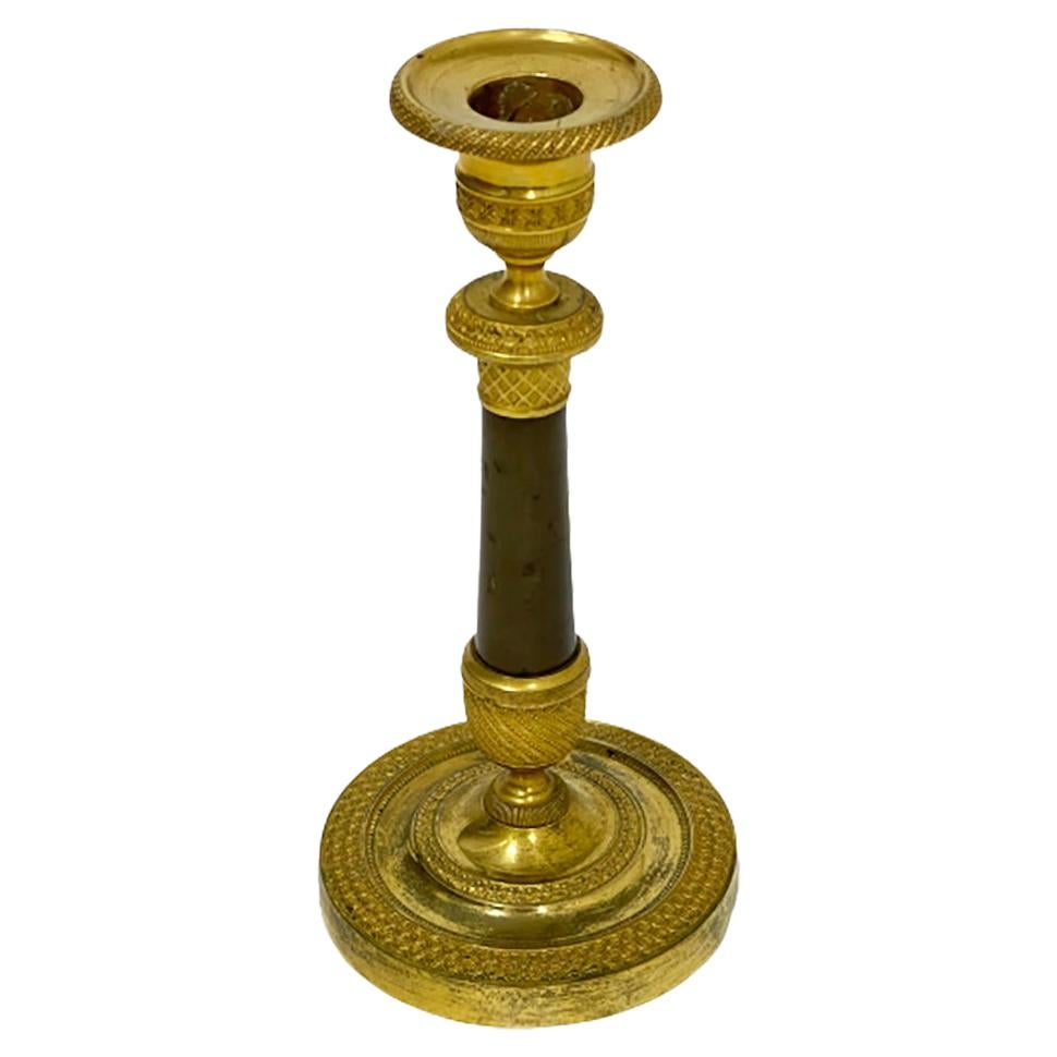 19th Century French Candle Stick For Sale