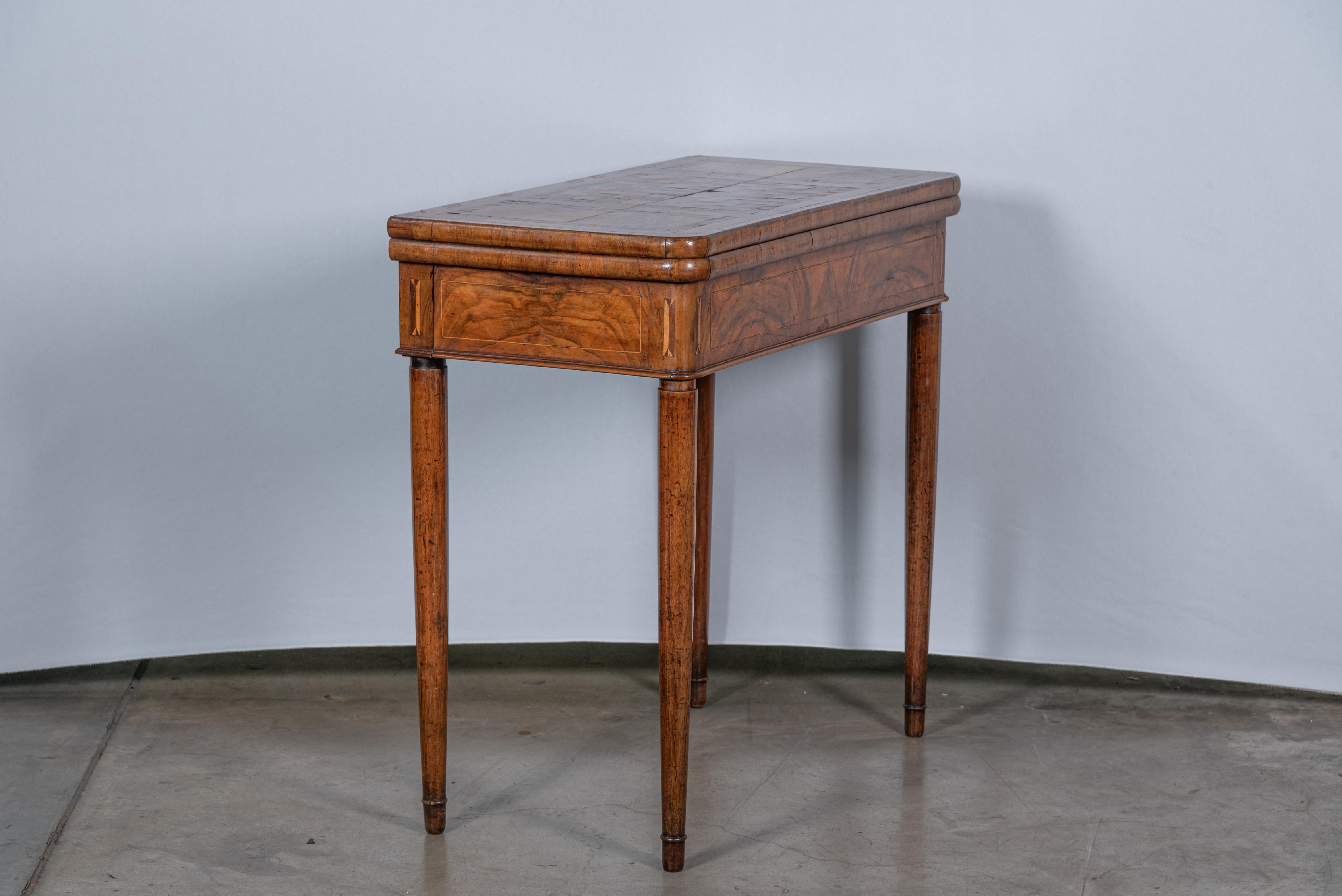 Louis Philippe 19th Century French Card & Game Table For Sale