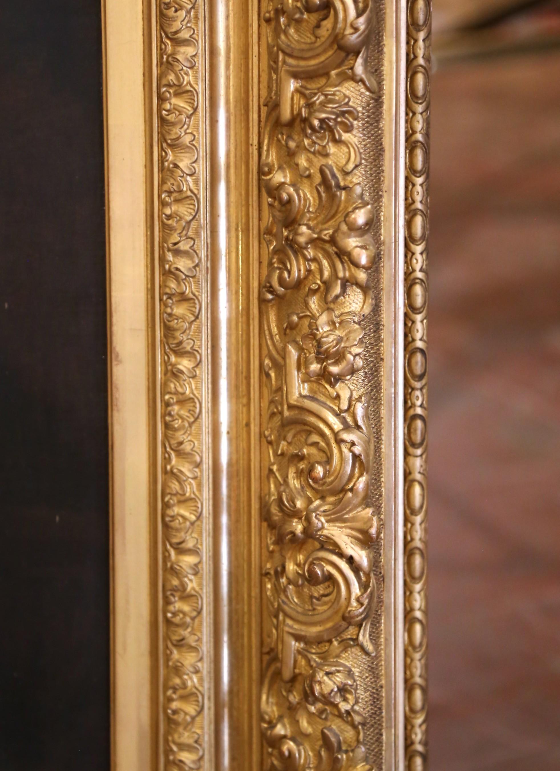 19. Jahrhundert Französisch Kardinal Öl auf Leinwand Gemälde in Giltwood Frame signiert im Angebot 5