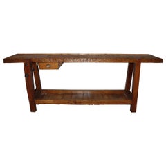 19th Century, French Carpenter
s Workbench 19th Century, French Carpenter
s Workbench