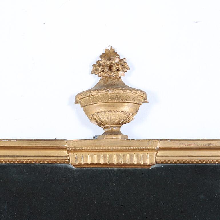 19th Century French Carved and Gilt Framed Mirror In Good Condition In Vancouver, British Columbia